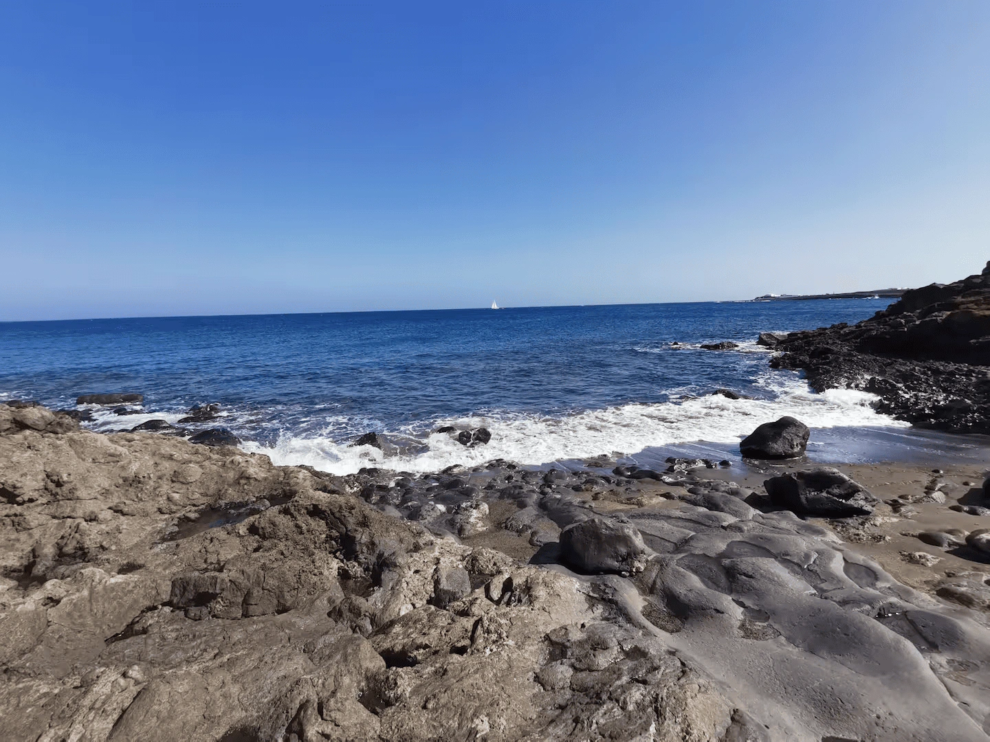 Playa cercana a apartamento Los Ancones